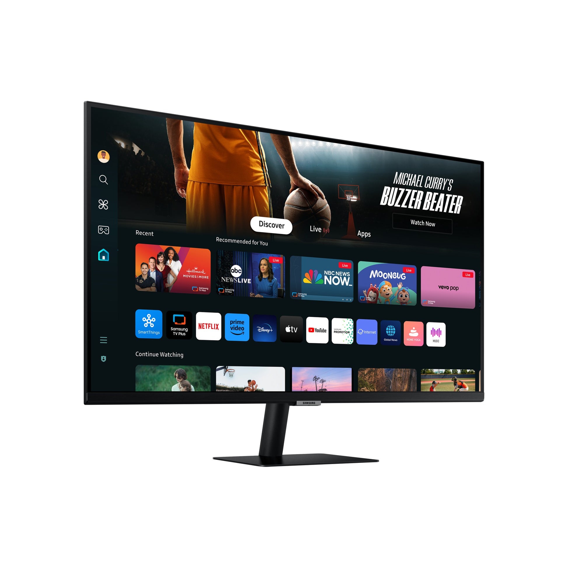 MAYDAN Moniteur Samsung Smart Flat 16:9 / / Borderless 32" UHD VA 60Hz - Photo 8