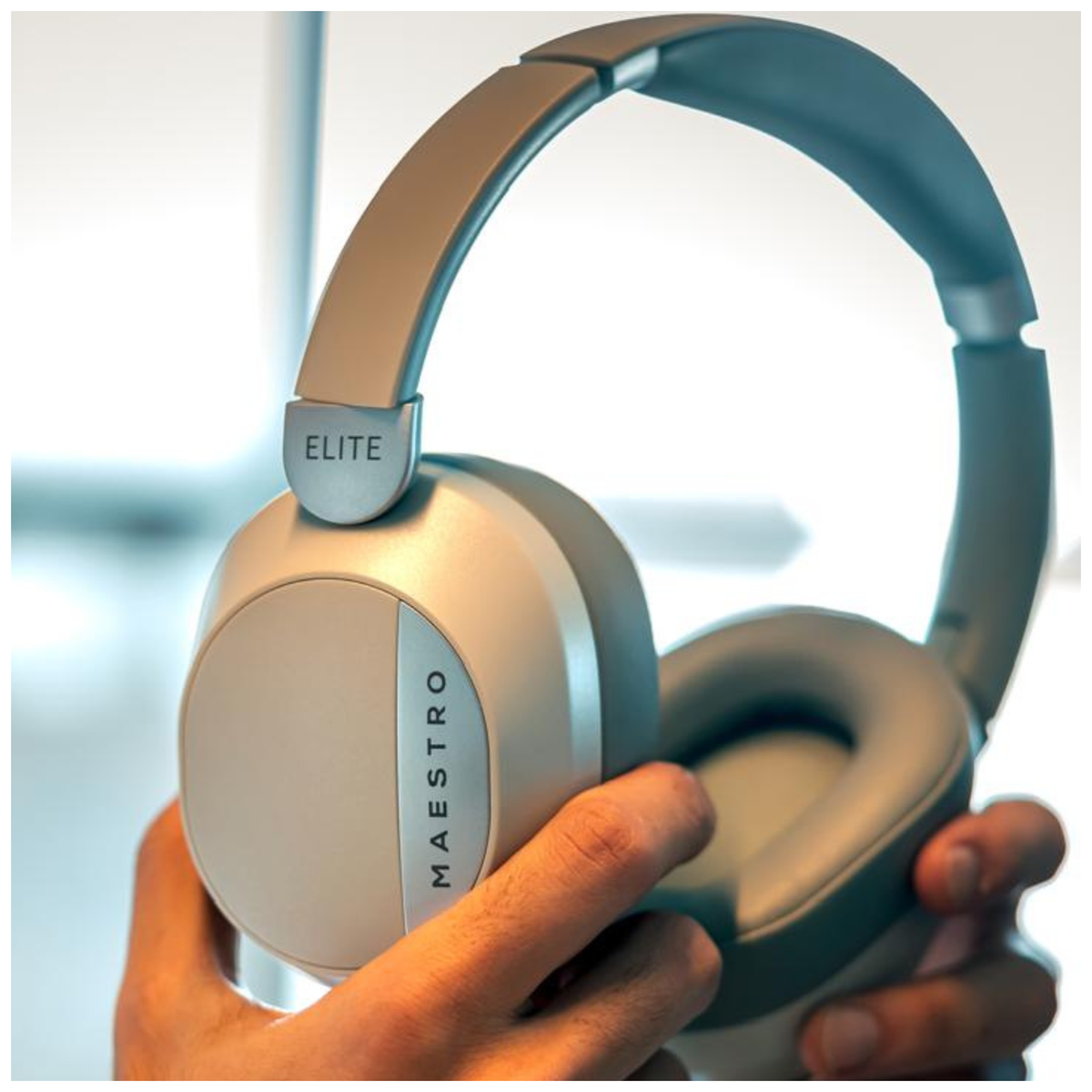 Maestro Elite Bluetooth Casque - Cream - Photo 4