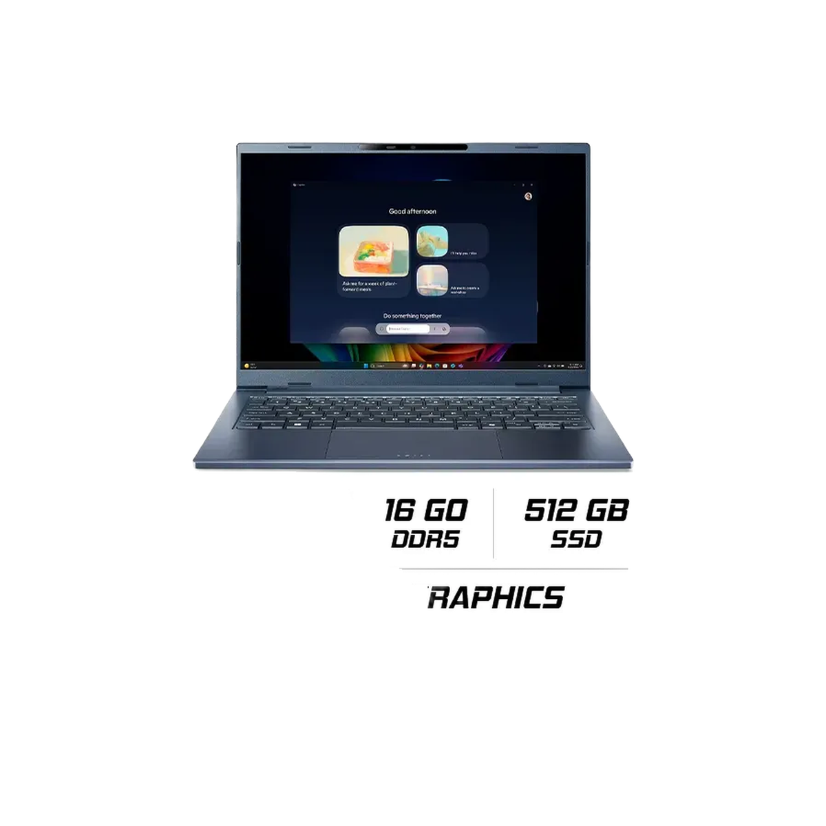 ACER SWIFT GO 14 AI Intel Core 7 258V/16Go DDR5/512GB SSD/14" 60Hz/Win11 - Photo 1