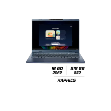 ACER SWIFT GO 14 AI Intel Core 7 258V/16Go DDR5/512GB SSD/14" 60Hz/Win11 - Photo 1