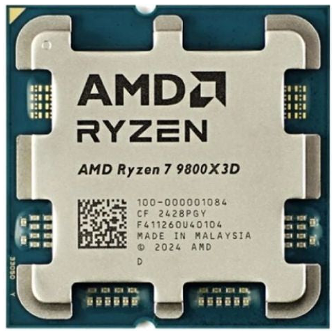 AMD Ryzen 7 9800X3D (4.7 GHz / 5.2 GHz) Tray