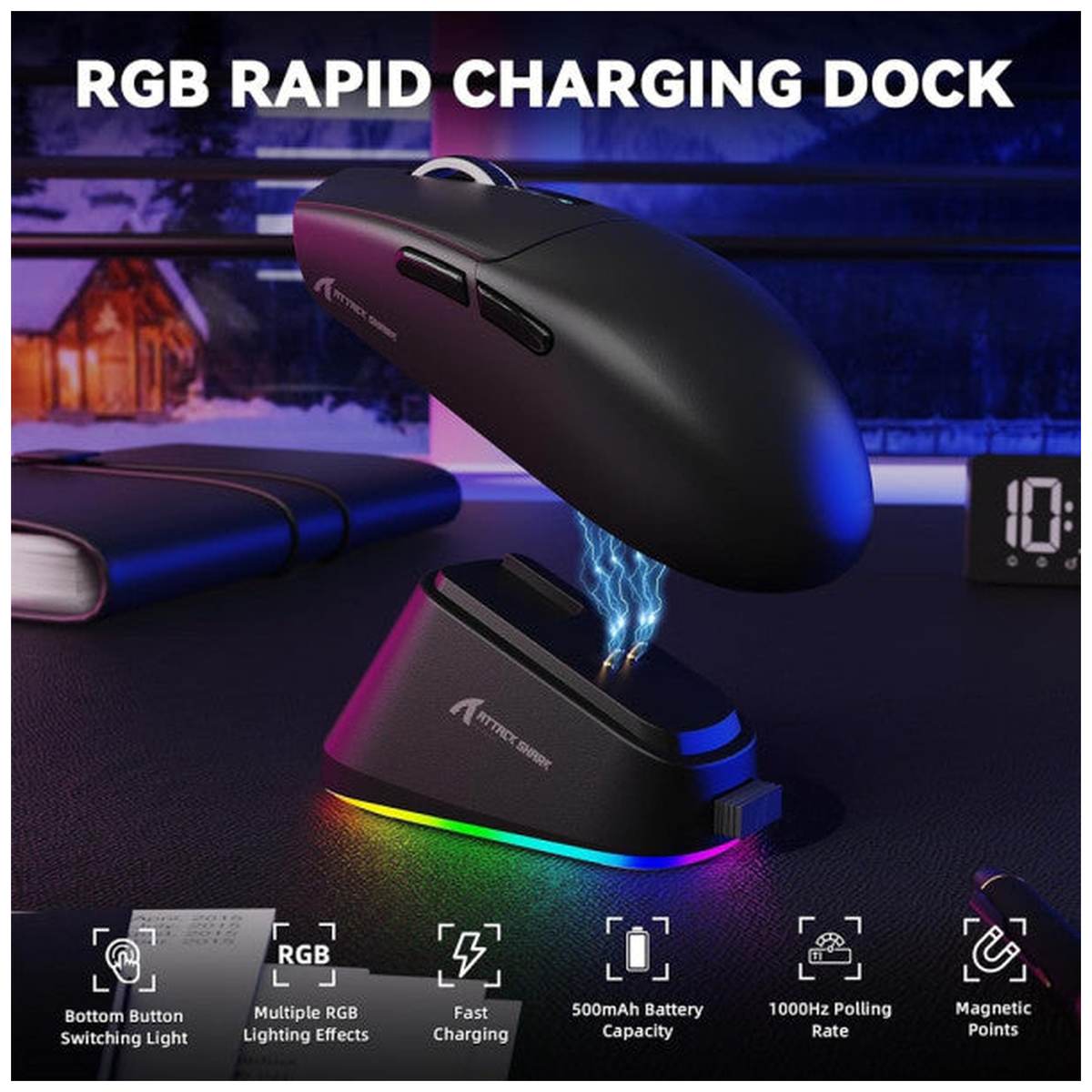 ATTACK SHARK G3 PRO (Black)