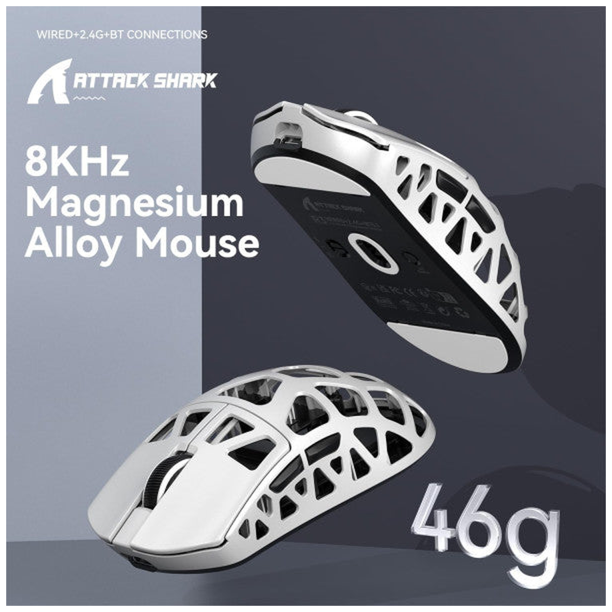 ATTACK SHARK R3 (White)