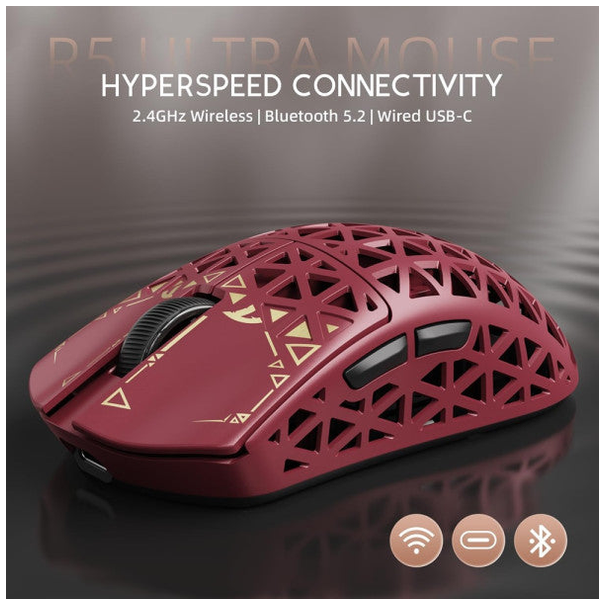 ATTACK SHARK R5 Ultra (Red)