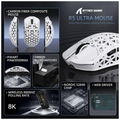 ATTACK SHARK R5 Ultra (White)