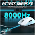 ATTACK SHARK V5 (White)