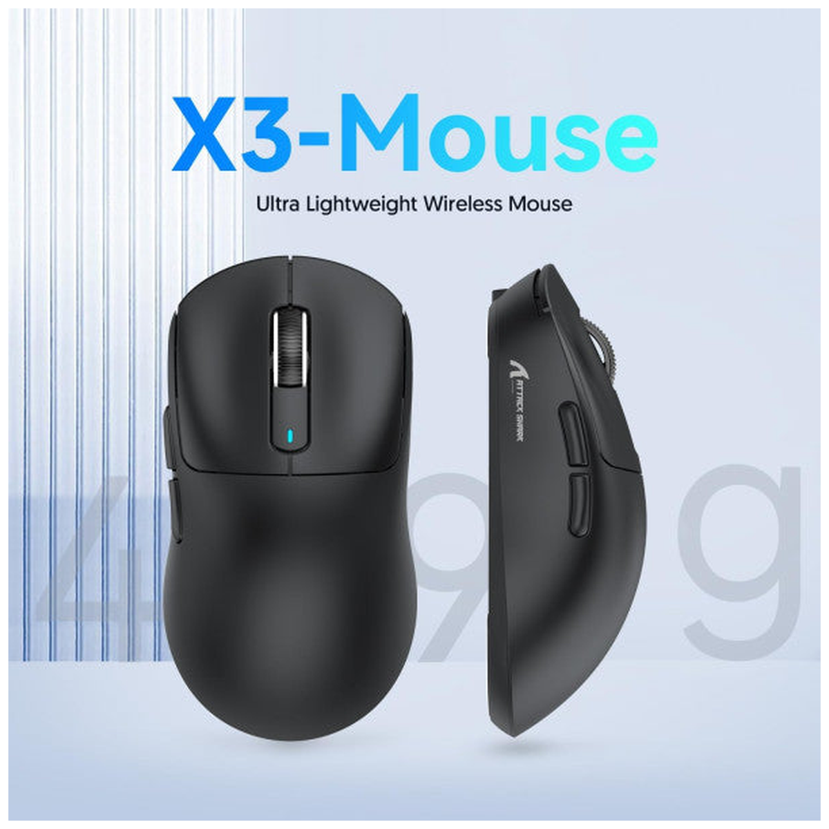 ATTACK SHARK X3 (Black)
