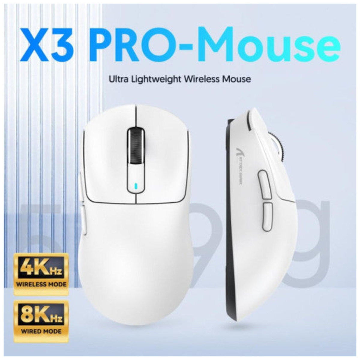 ATTACK SHARK X3 Pro (White)