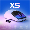 ATTACK SHARK X5 (White&Black)