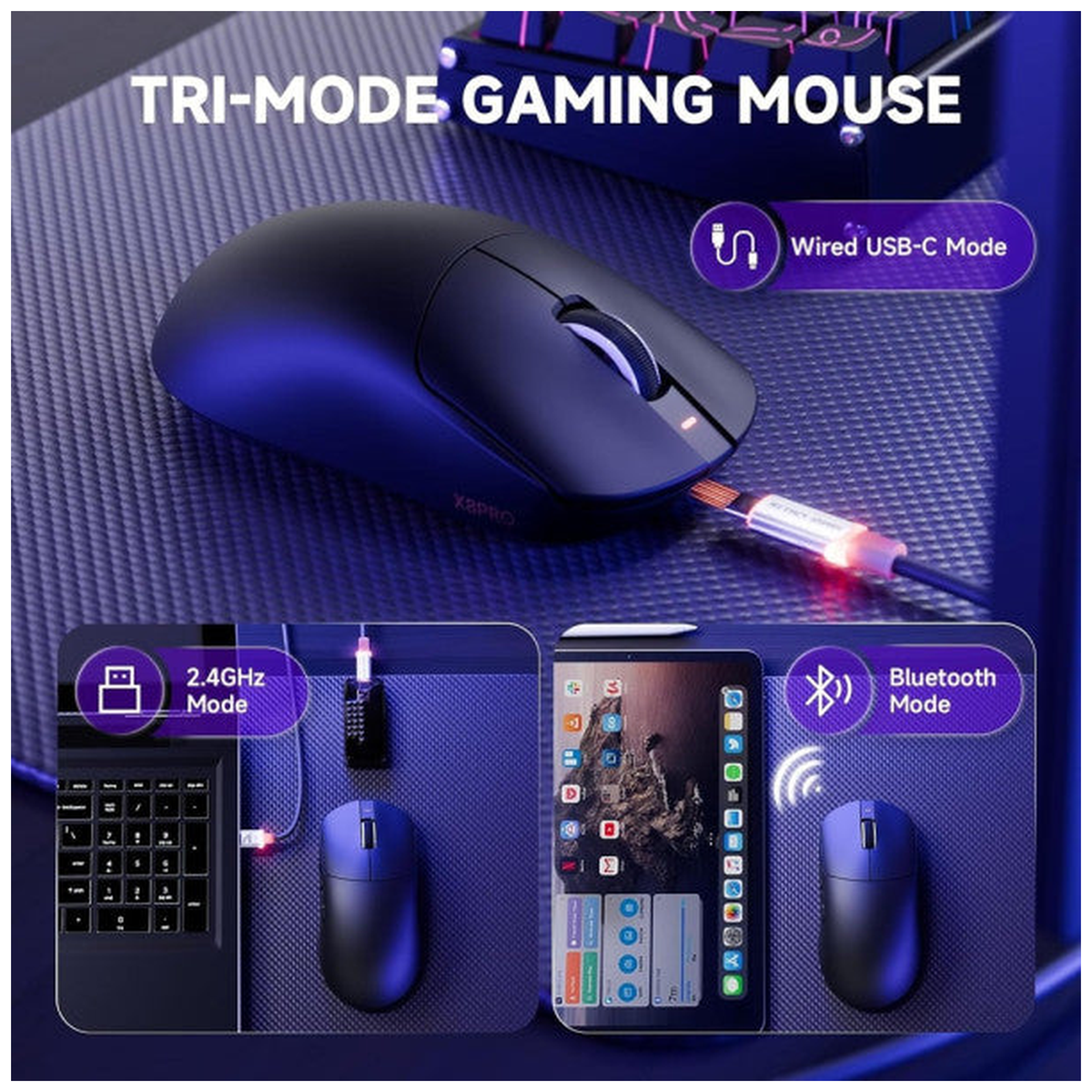 ATTACK SHARK X8PRO (Black)