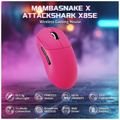 ATTACK SHARK X8SE (Berry Red)