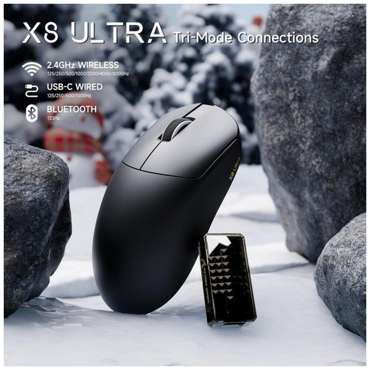 ATTACK SHARK X8ULTRA (Black)