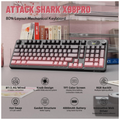 ATTACK SHARK X98 PRO Wireless Blueberry Switch (Blackberry)