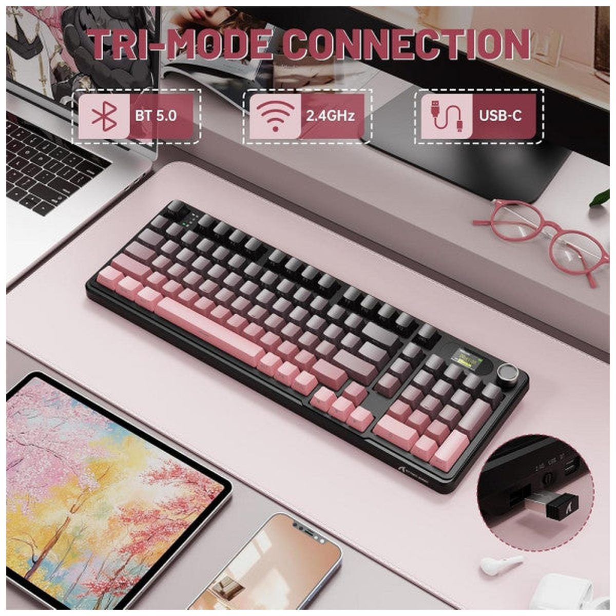 ATTACK SHARK X98 PRO Wireless Blueberry Switch (Blackberry)