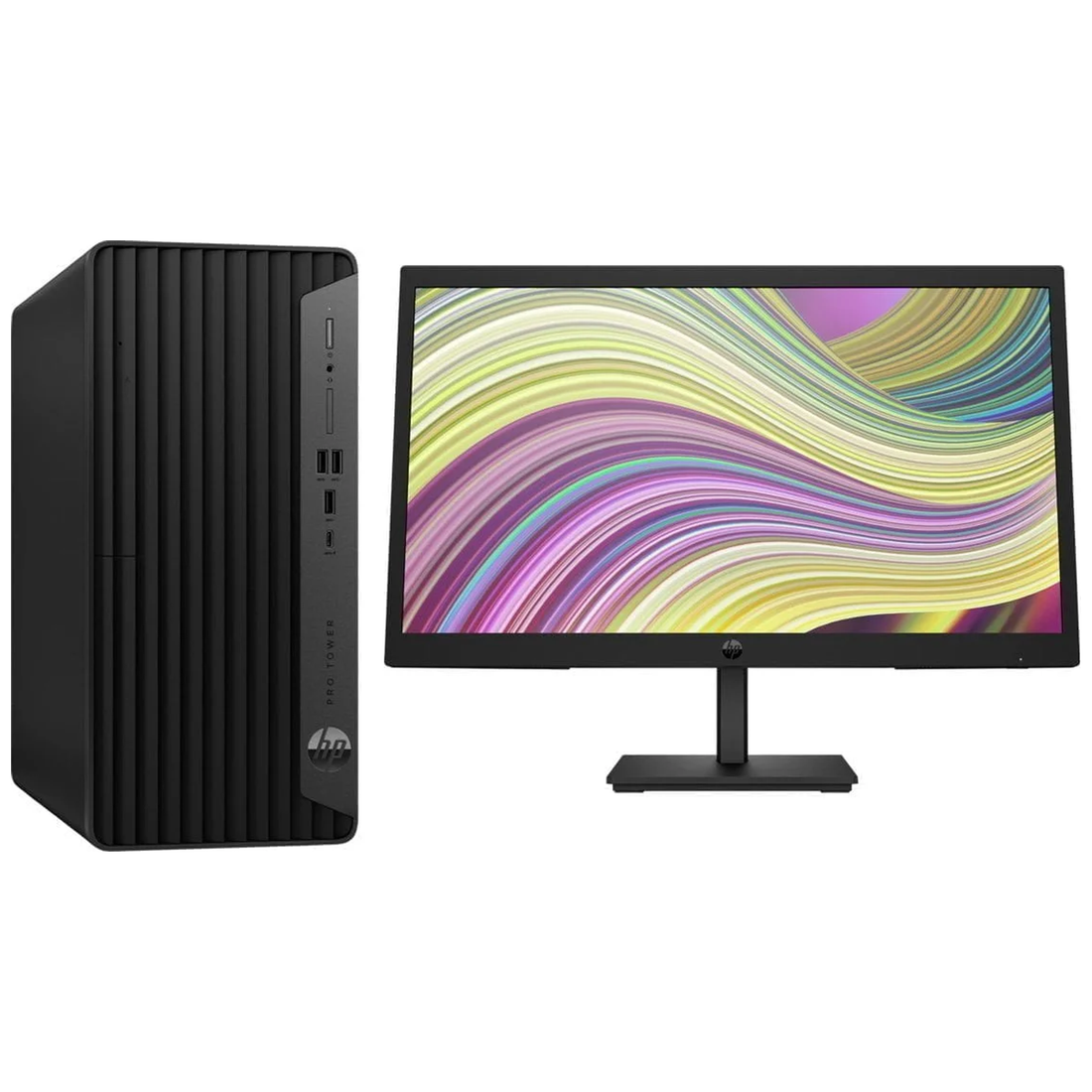 HP ProDesk 400 G9 Tour + Écran P22v G5 22″ Pouces Full-HD - Photo 1