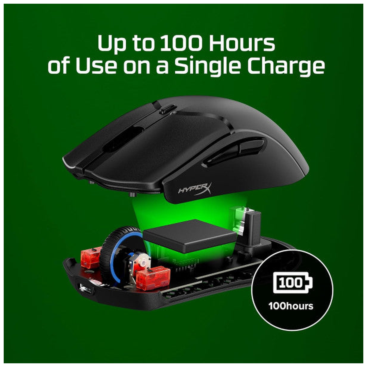 HyperX Pulsefire Haste 2 Mini (Black)