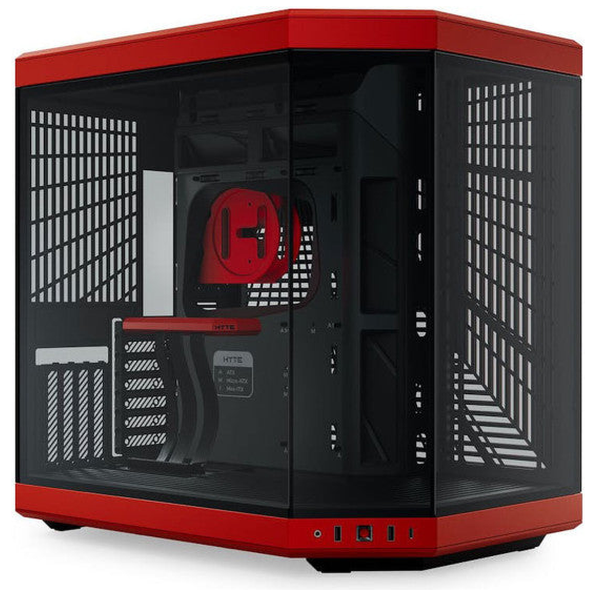 Hyte Y70 (Rouge/Noir)