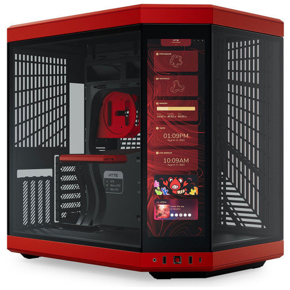 Hyte Y70 Touch Infinite (Noir/Rouge)