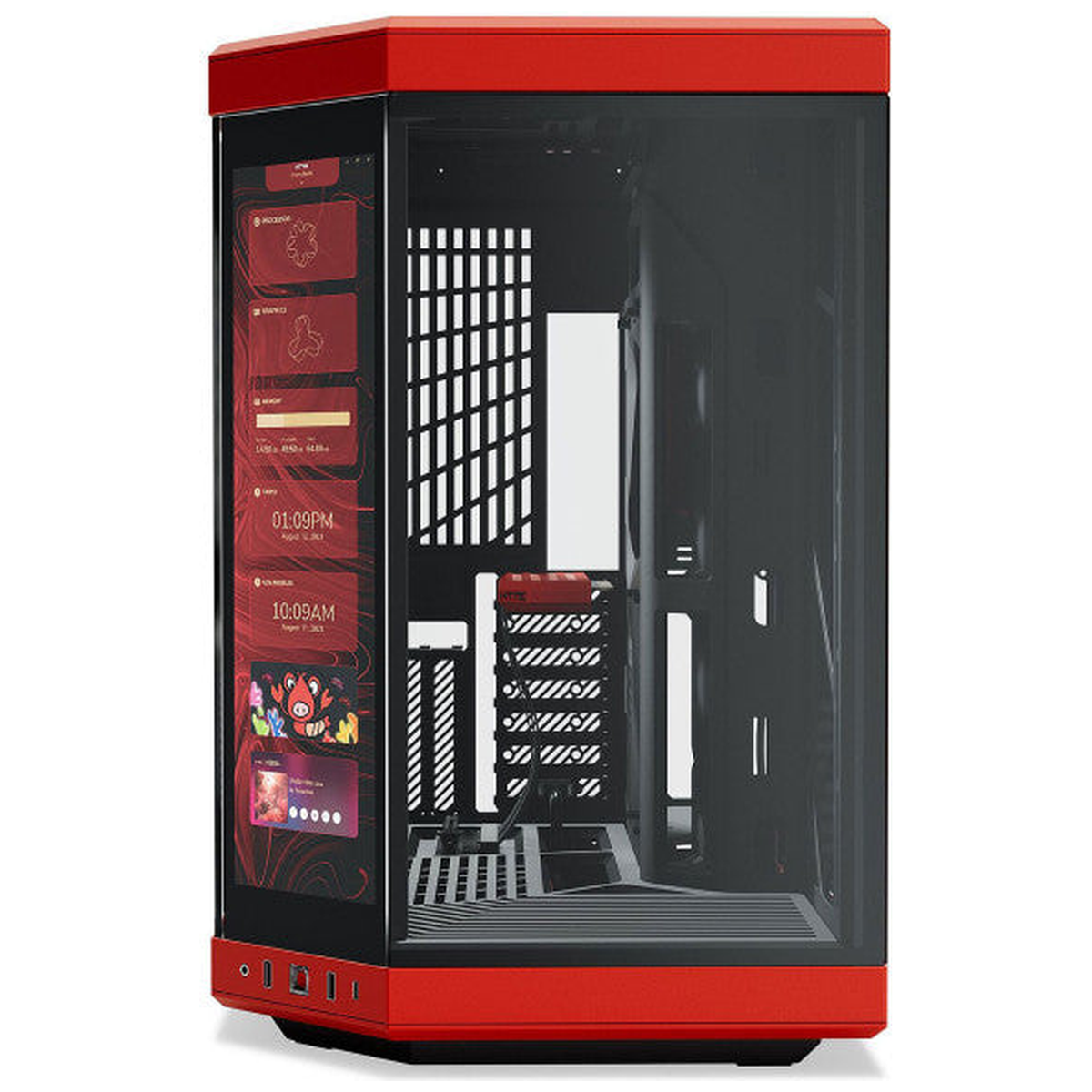 Hyte Y70 Touch Infinite (Noir/Rouge)