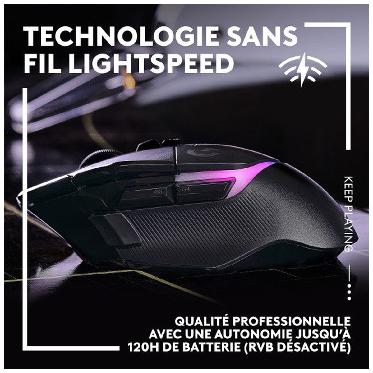 Logitech G G502X Plus Noir
