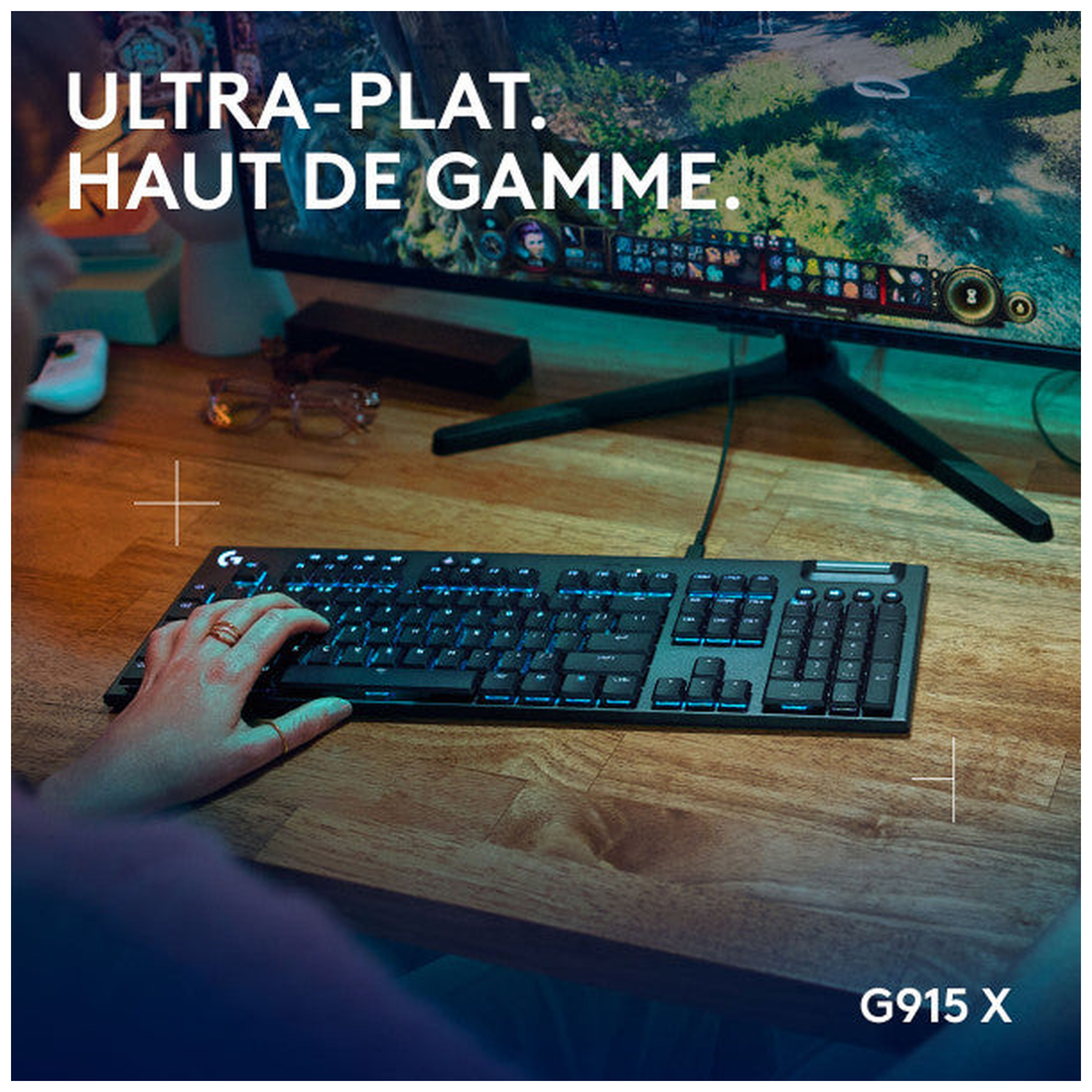 Logitech G G915X Noir (Tactile Version)