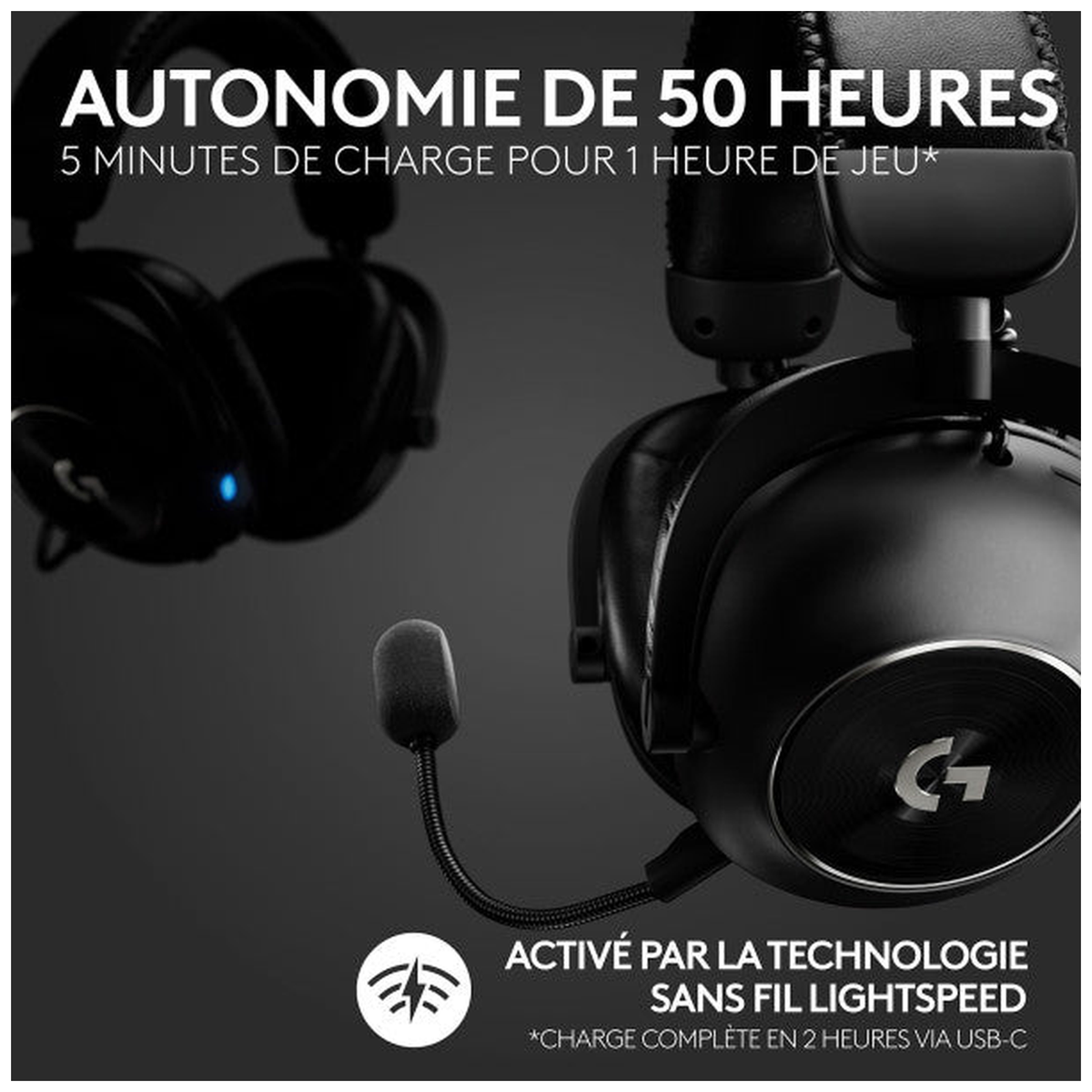 Logitech G Pro X 2 Lightspeed (Black)