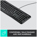 Logitech Keyboard K120 AZERTY