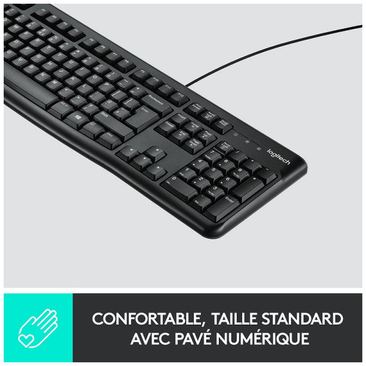 Logitech Keyboard K120 AZERTY