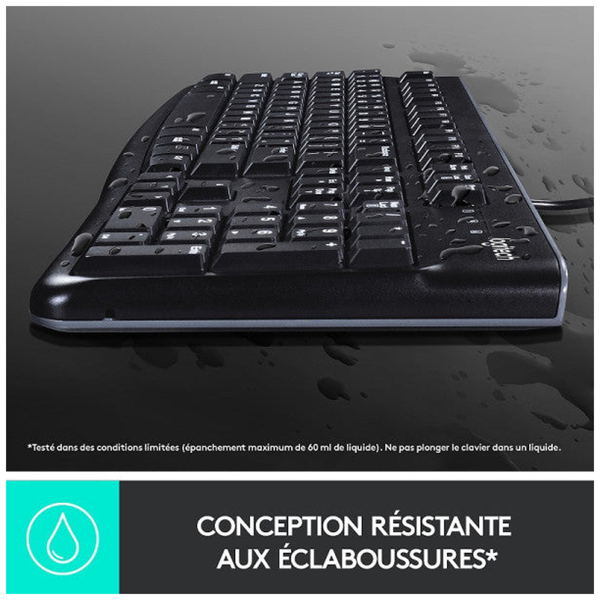 Logitech Keyboard K120 AZERTY