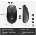Logitech M190 (Charbon)