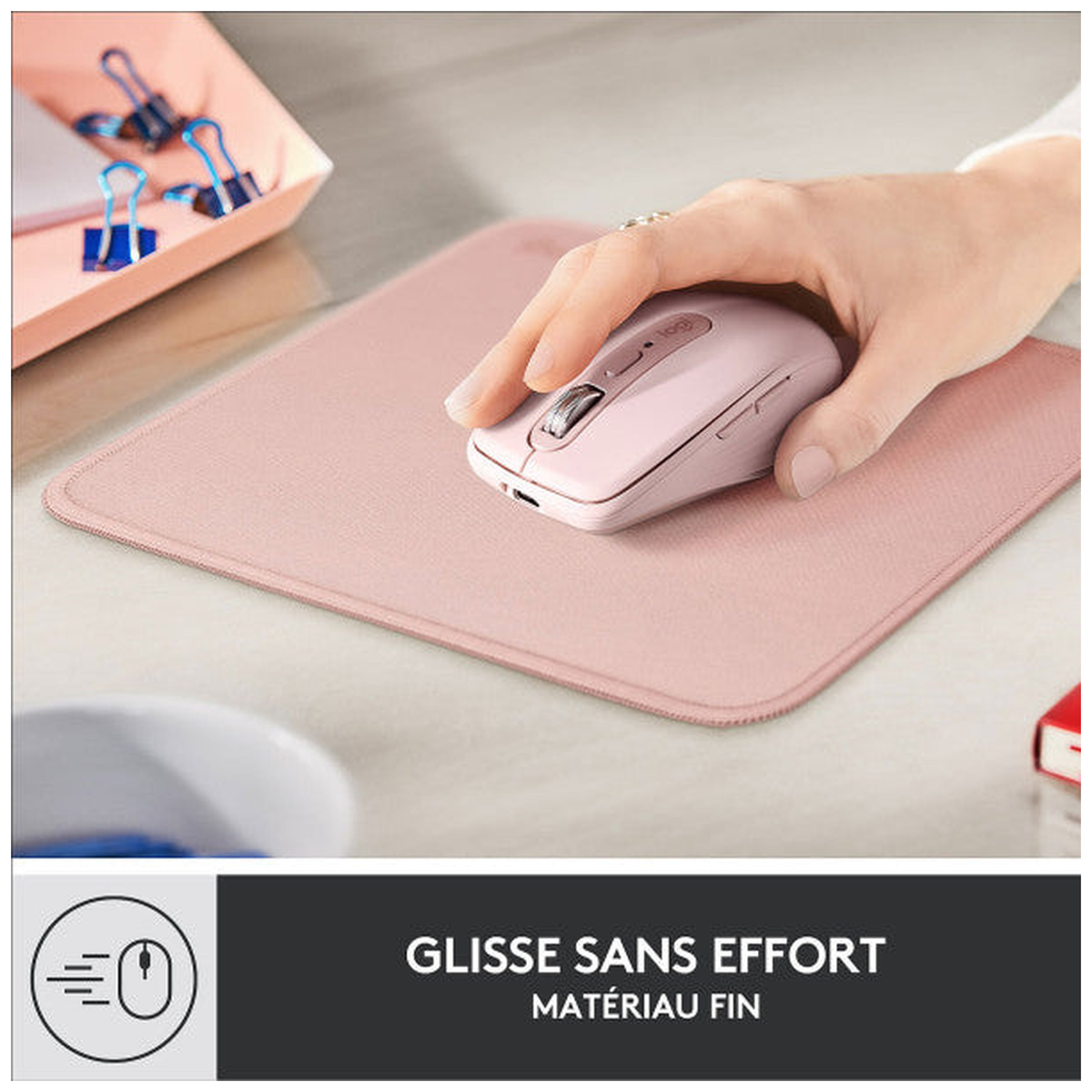 Logitech Mouse Pad Studio Series (Rose)