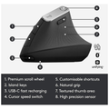 Logitech MX Vertical Advanced Ergo Graphite