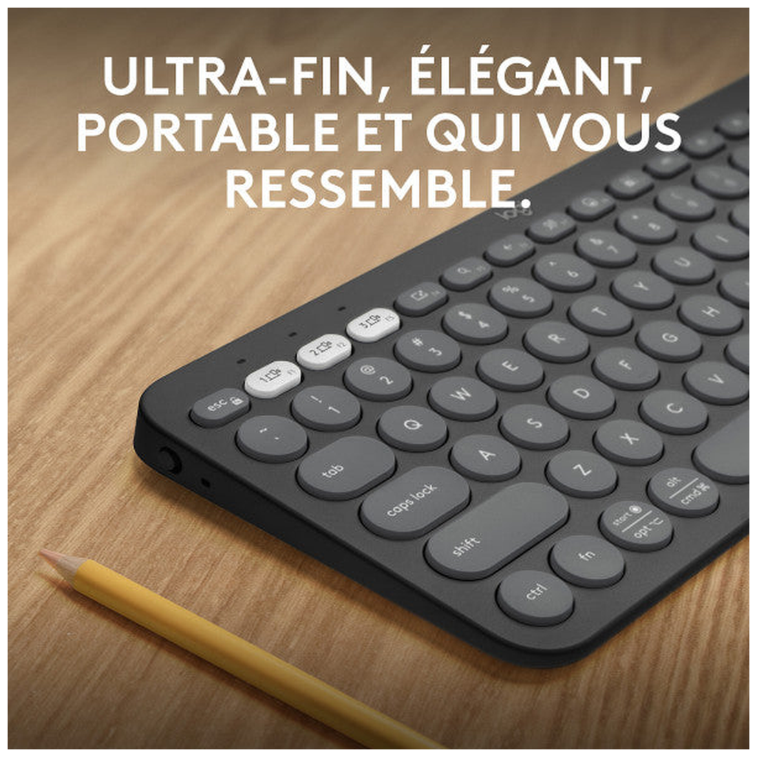 Logitech Pebble Keys 2 K380s (Graphite)