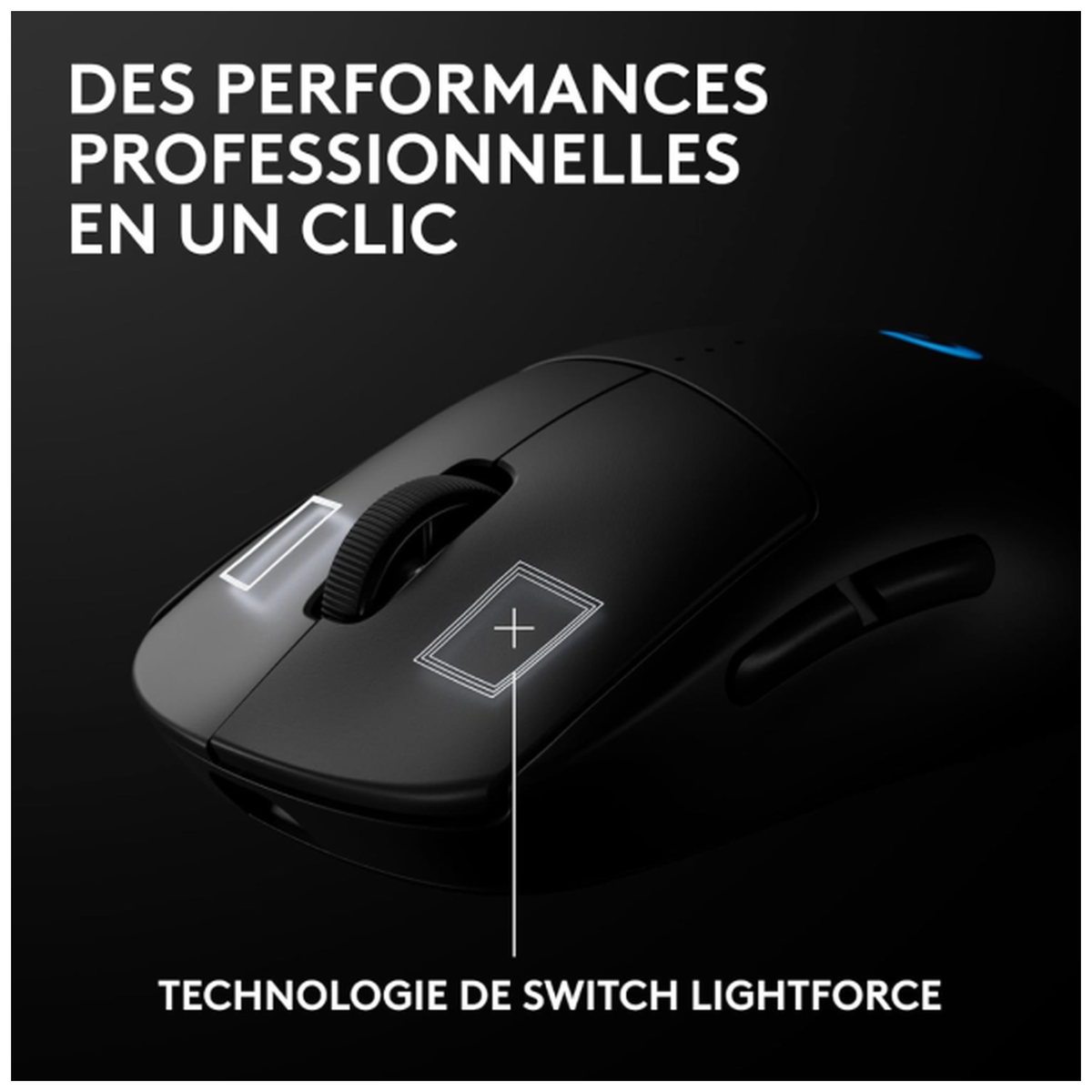 Logitech Pro 2 Lightspeed Wireless Noir