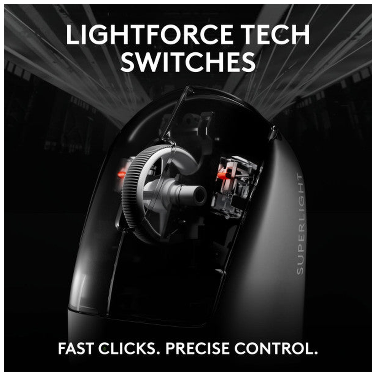 Logitech Pro X Superlight 2c Noir