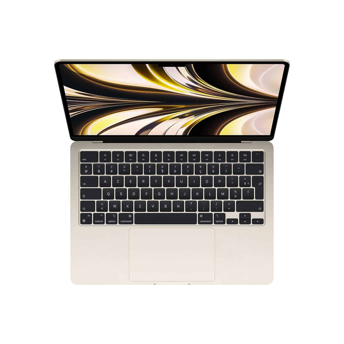 MacBook Air 13,6″ M2 8 Go / 256 Go – Or Stellaire - Photo 2