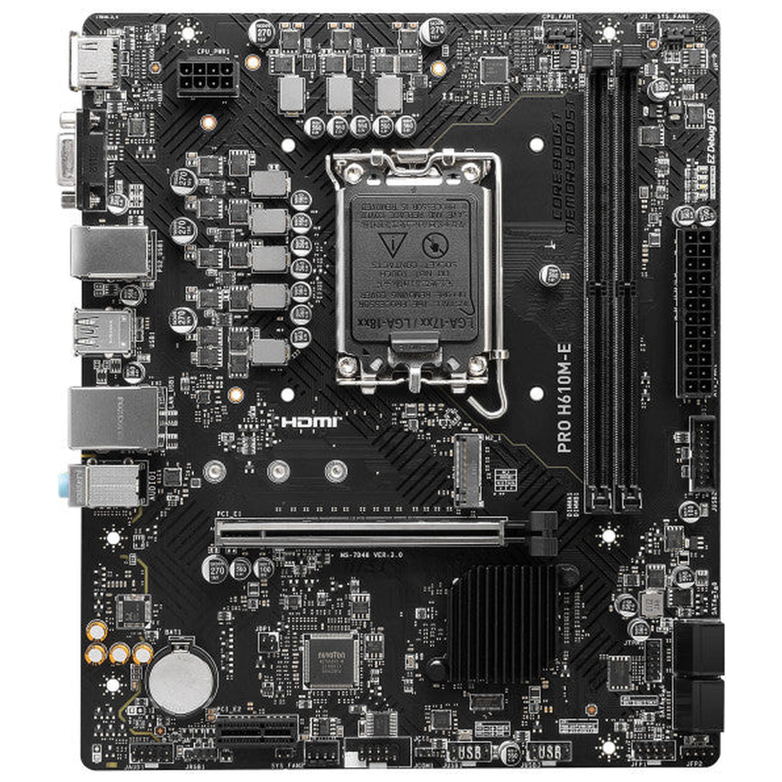 MSI PRO H610M-E DDR5