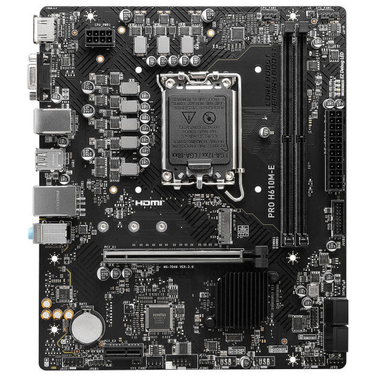 MSI PRO H610M-E DDR5