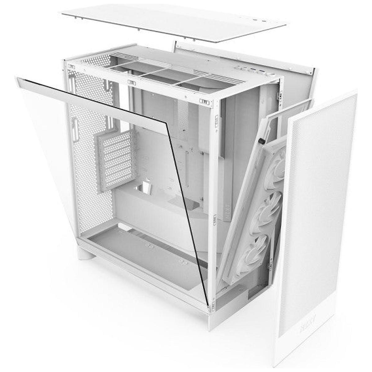 NZXT H7 Flow RGB White (2024)