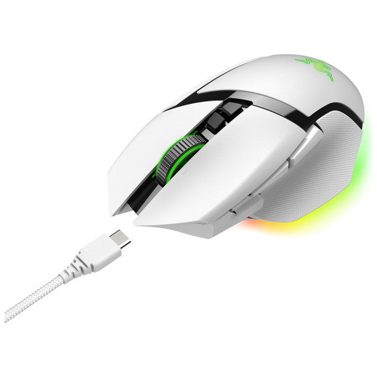 Razer Basilisk v3 Pro (Blanc)