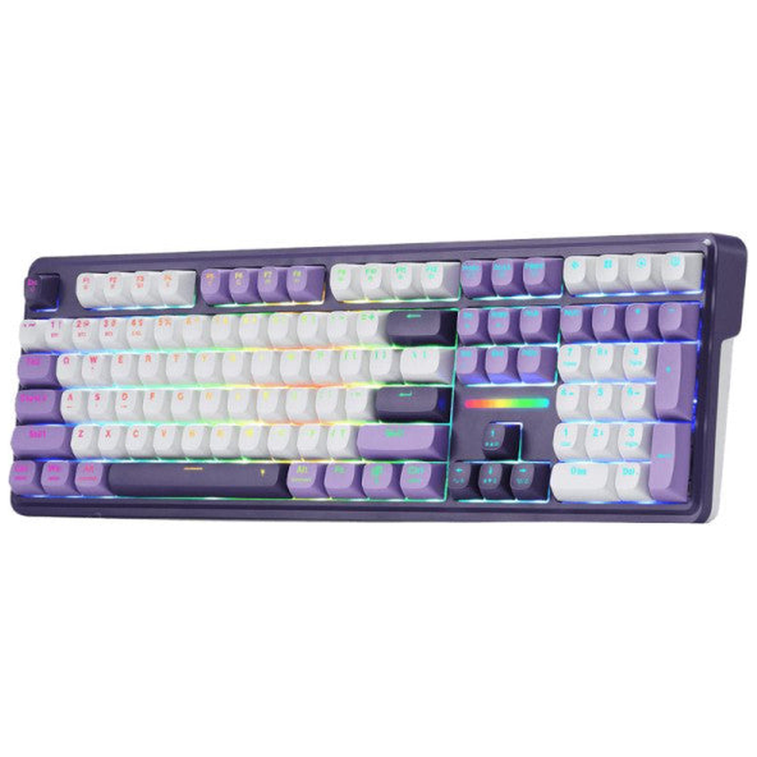 Redragon ANTONIUM K745 PRO Tri-Mode Mechanical Keyboard (Purple)