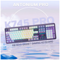 Redragon ANTONIUM K745 PRO Tri-Mode Mechanical Keyboard (Purple)