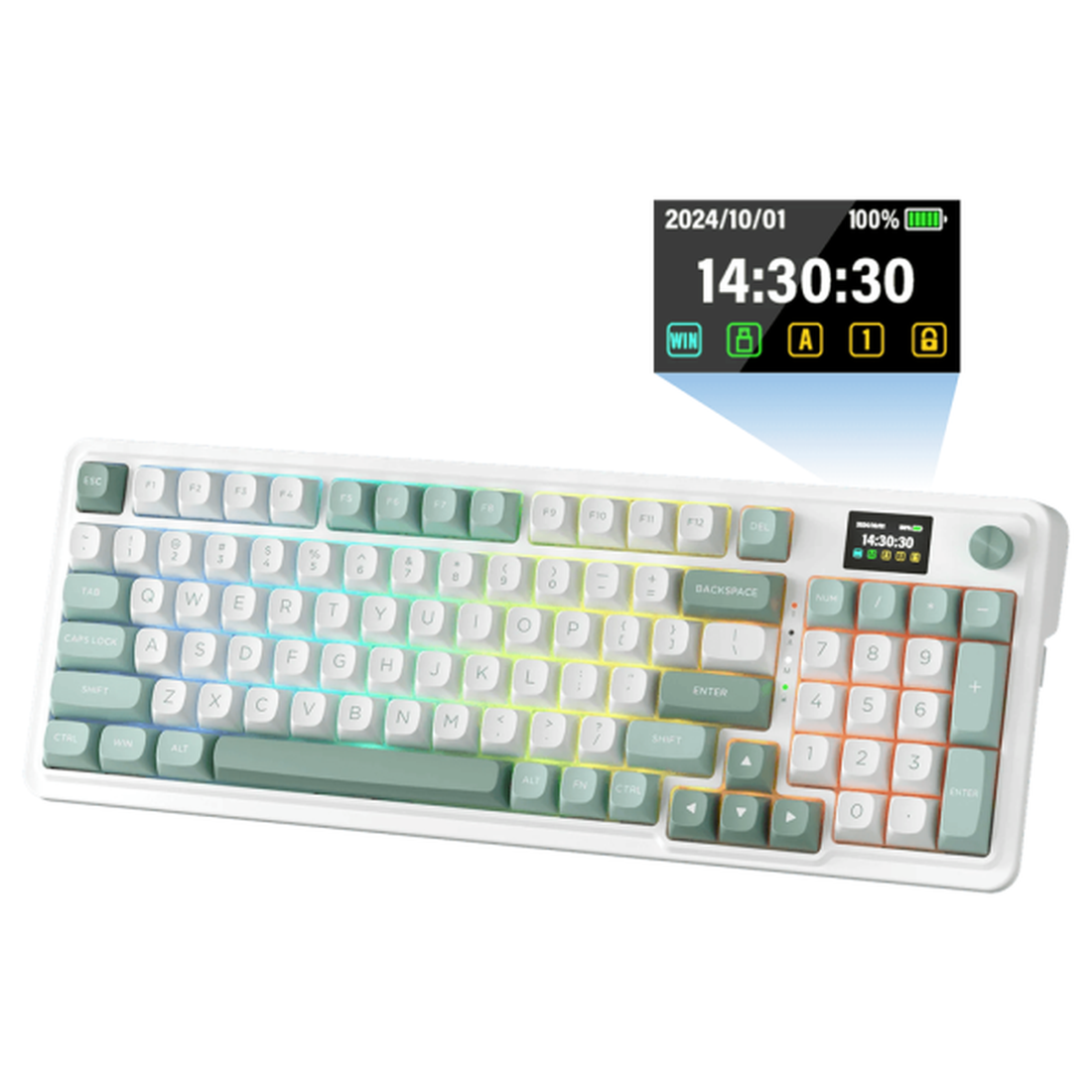 Redragon Galatin PRO K719 Wireless (Jade Cloud)