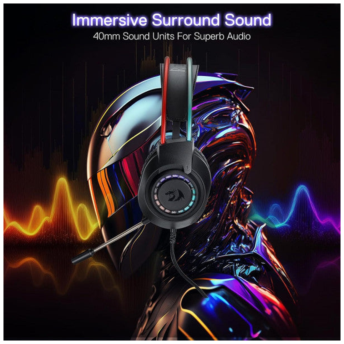 Redragon H231 Scream Wired Gaming Headset