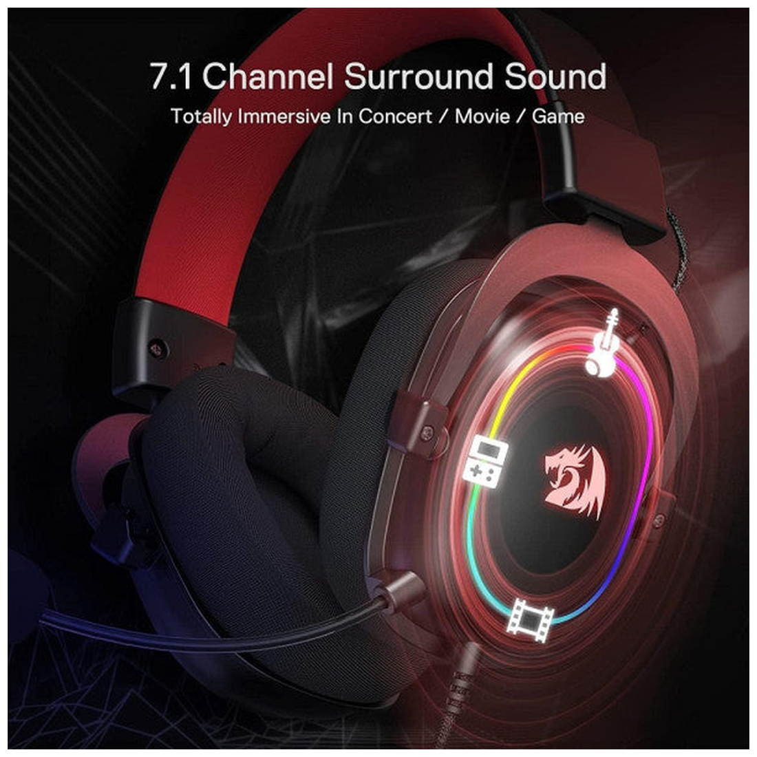 Redragon H510 Zeus-X RGB Wired Gaming Headset