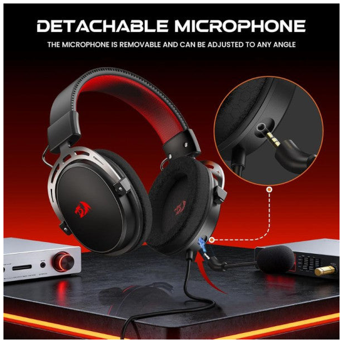 Redragon H541 Wired Gaming Headset with Mic