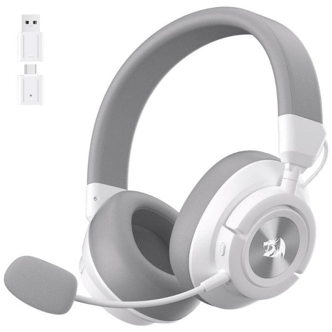 Redragon H889 Wireless Gaming Headset 4-in-1 (WHITE)