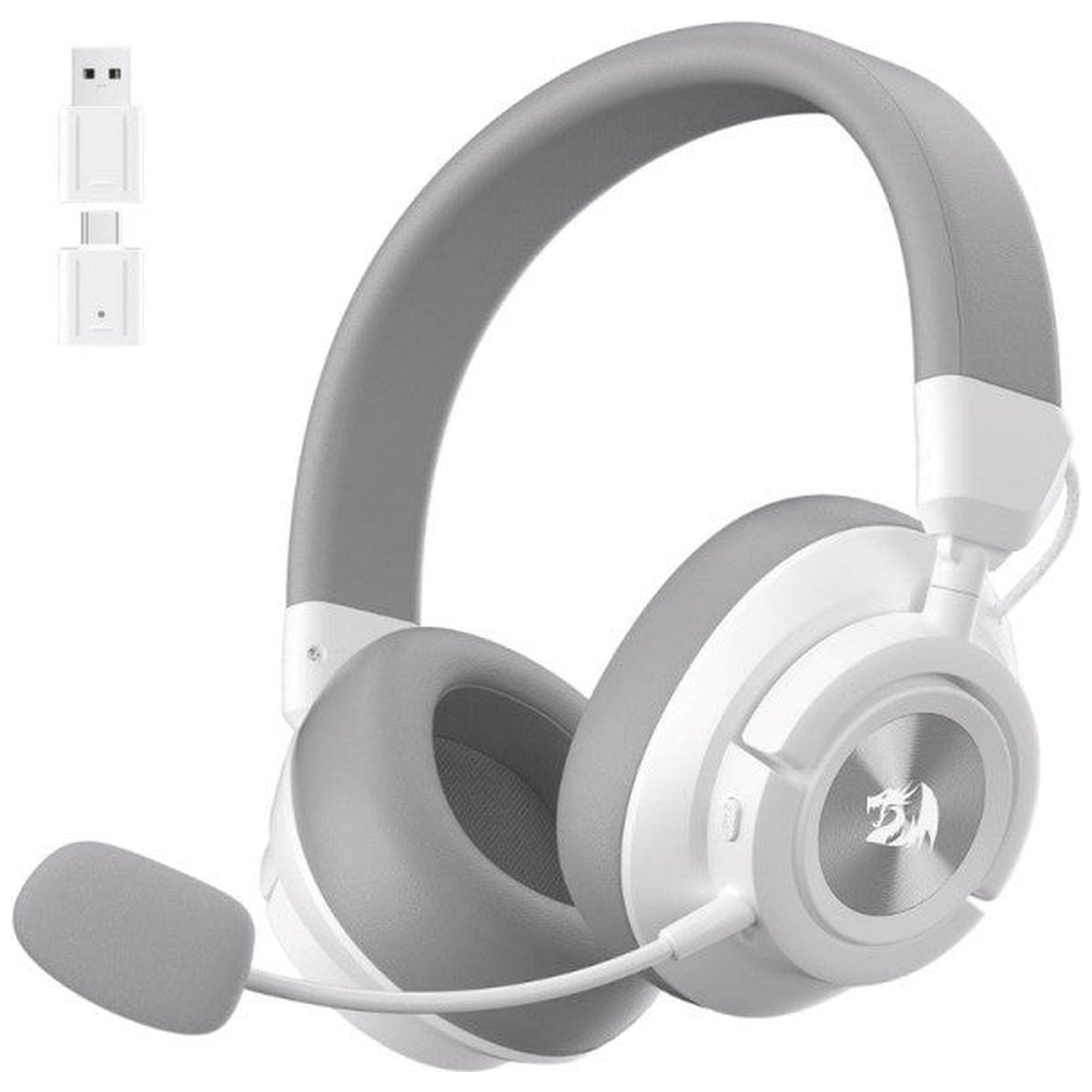 Redragon H889 Wireless Gaming Headset 4-in-1 (WHITE)