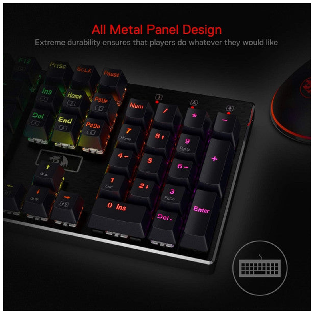 Redragon K556 RGB (Brown Switches)