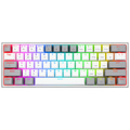 Redragon K616 Fizz PRO 60% Wireless RGB Red Switches (White/Gray)